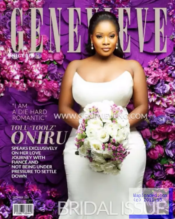 Toolz Stuns As A Bride On The New Cover Of Genevieve Magazine